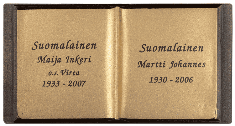 Kaiverrettu kirja n:o 1